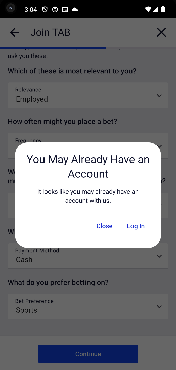 Sign-up-existing-user