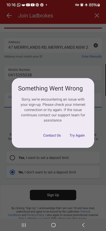 Sign-up-loading-state