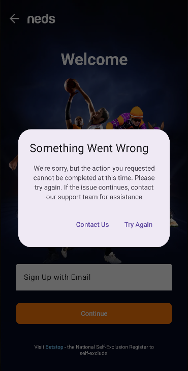 Welcome Screen
