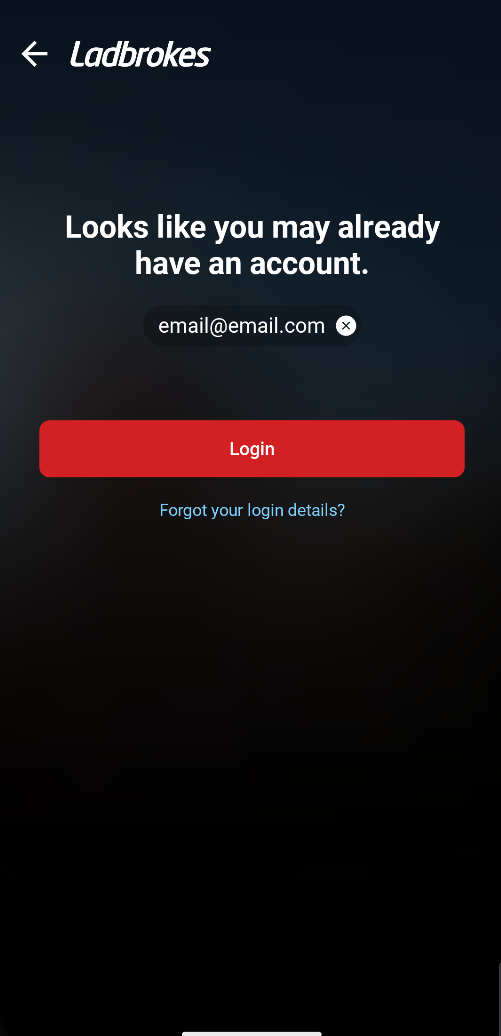 Welcome Screen
