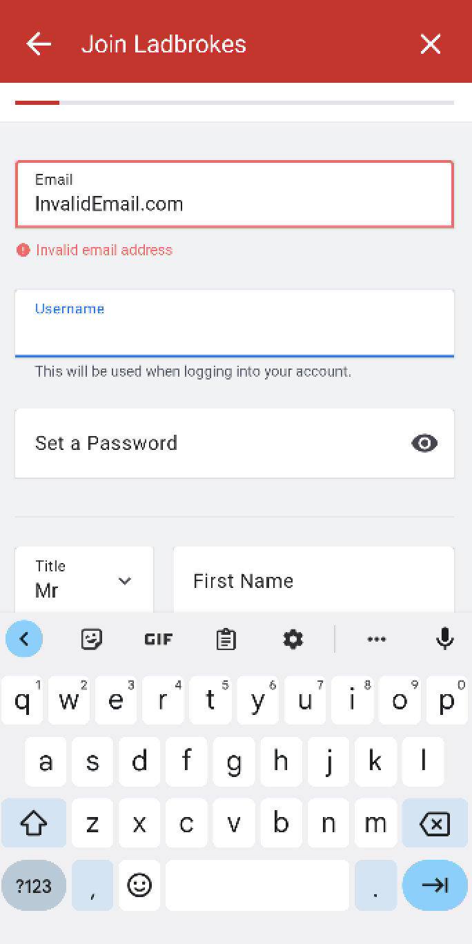 Join Form