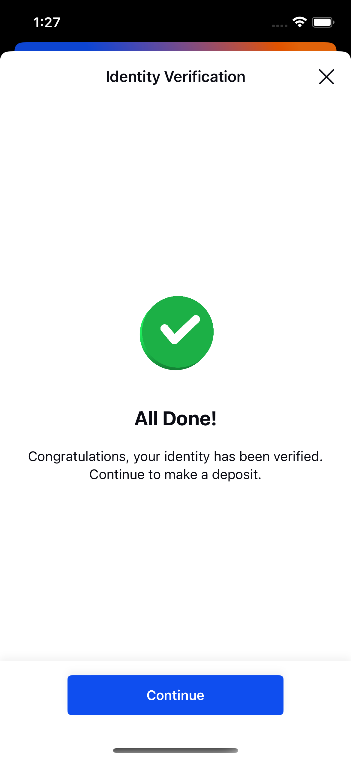 Success state