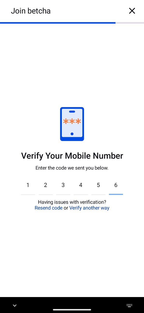 IDV Leverage SMS Code Validation