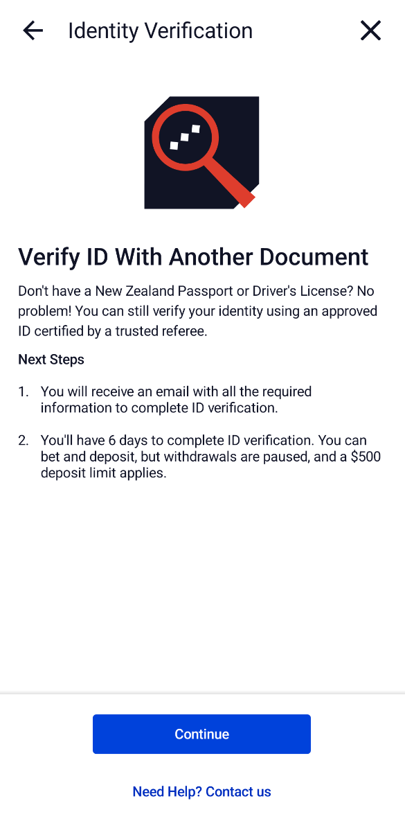 IDV Other Id Documents Betcha