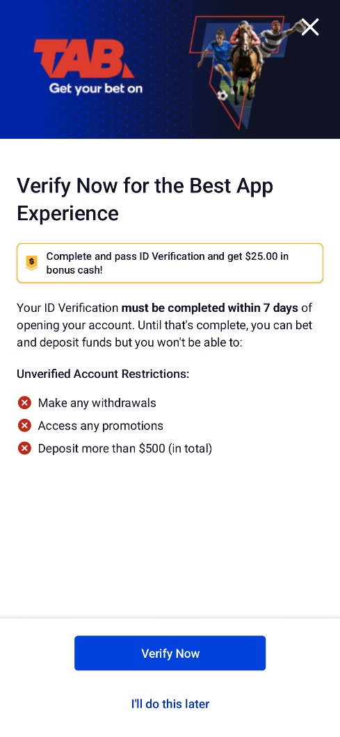 IDV Retention Screen TabNZ