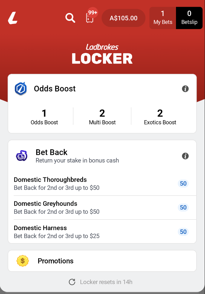 Ladbrokes Locker